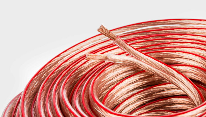 Sheathed copper wires