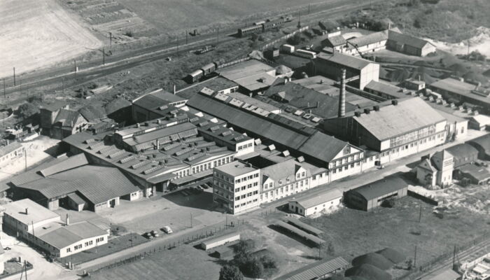 Wieland Werksgelände 1954